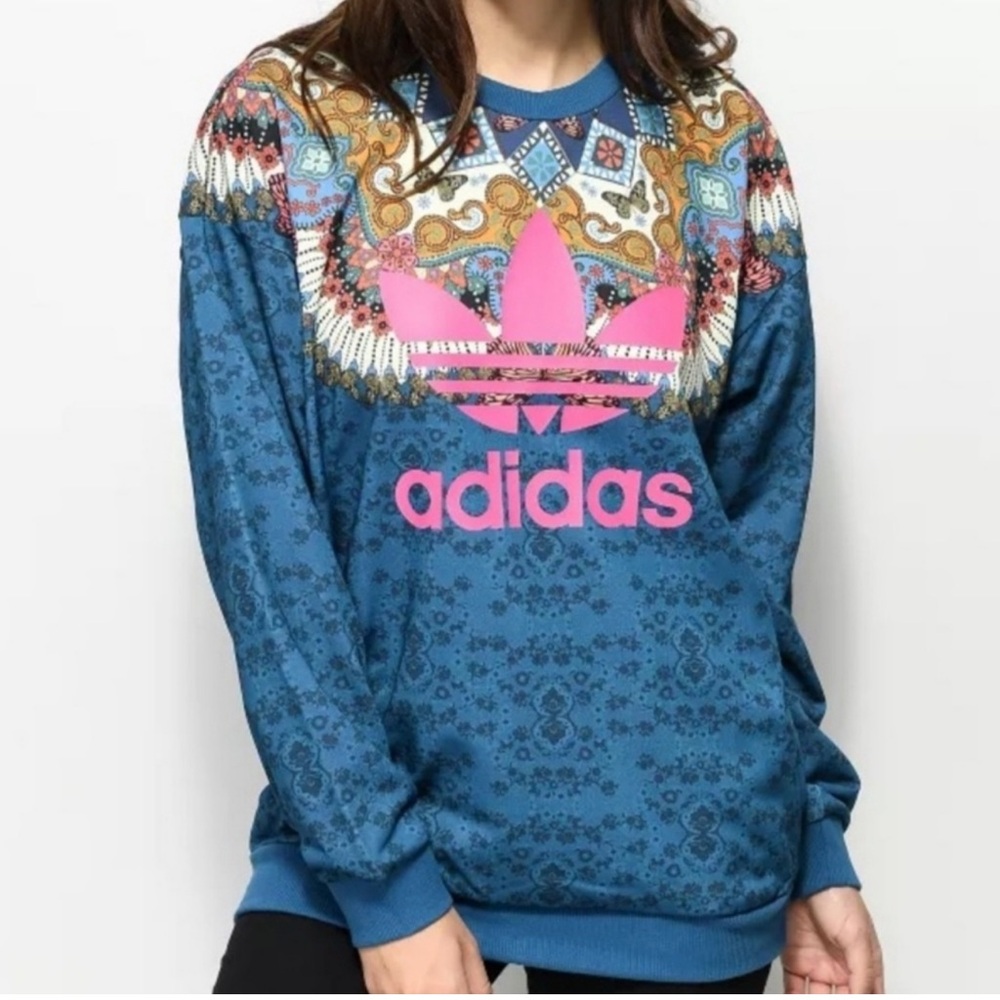 Adidas X Farm Rio Borbomix Sweatshirt Size Small